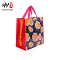 grocery recycled pp woven bag with logo printing